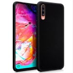 Cool Funda Silicona Negra para Samsung Galaxy A70