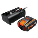 Batteria Worx WA3604 PowerShare 20V + caricabatterie