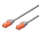 Digitus Cavo di rete RJ45 U/UTP Cat.6 grigio 10m