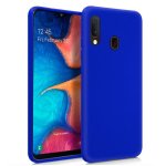 Cool Funda Silicona Azul para Samsung Galaxy A20e