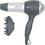 Clatronic HTD 3055 asciuga capelli 2000 W Grigio, Argento