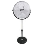 EDM Ventilador de Pie 120W Blanco