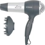 Sèche-cheveux avec Diffuseur Bomann HTD 889 CB 2000W 3 Températures 2 Vitesses Air Froid Noir Argent
