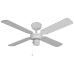 EDM 33802 Baltico Ventilatore da soffitto 50W Bianco