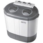 Lave-linge Camry CR8052 Top 3kg 450W Classe A Blanc/Gris Portable
