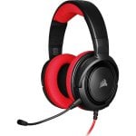Casque de jeu multiplateforme Corsair HS35 rouge
