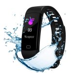Cradia Y5 Pulseira de Atividade Preta Cradia Y5 Pulseira de Atividade Preta