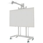 Approx APPIBSTD Verstellbarer mobiler Ständer für interaktive Bildschirme von 80" bis 120" und Projektor