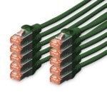 Digitus 10x Cable de Red Cat6 S/FTP S-STP 0.25 m Verde Digitus 10x Cable de Red Cat6 S/FTP S-STP 0.25 m Verde