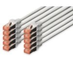 Digitus Cable de Red S-FTP Cat. 6 LSZH 2m Gris 10 Unidades Digitus Cable de Red S-FTP Cat. 6 LSZH 2m Gris 10 Unidades