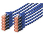 Digitus Cable de Red S-FTP Cat. 6 LSZH 5m Azul 10 Unidades Digitus Cable de Red S-FTP Cat. 6 LSZH 5m Azul 10 Unidades