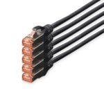 Digitus Cable de Red S-FTP Cat. 6 LSZH 10m Negro 5 Unidades Digitus Cable de Red S-FTP Cat. 6 LSZH 10m Negro 5 Unidades