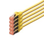 Digitus Cable de Red S-FTP Cat. 6 LSZH 10m Amarillo 5 Unidades Digitus Cable de Red S-FTP Cat. 6 LSZH 10m Amarillo 5 Unidades