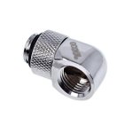 Refrigeração Líquida Alphacool L-Conector Giratório G1/4 Cromado 90°