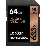 Lexar Professional 633x SDHC/SDXC 64GB Clase 10 UHS-I Lexar Professional 633x SDHC/SDXC 64GB Clase 10 UHS-I