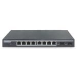 Digitus Commutatore di rete gestita L2 Gigabit a 8 porte PoE + 2 SFP