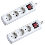 Garza Basic Power Pack 2 Regletas de 3 Tomas