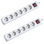 Garza Basic Power Pack 2 Regletas de 6 Tomas