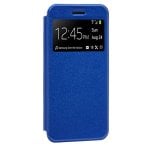 Fantastica custodia Flip Cover blu tinta unita per Xiaomi Mi 9 SE