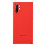 Samsung Silicone Cover Funda Roja para Samsung Galaxy Note 10 Plus