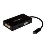 Startech Adaptador Gráfico USB-C para HDMI/DVI/VGA