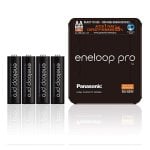 Panasonic Eneloop Pro Pilas Recargables 2500mAh AA HR06 4 Unidades Panasonic Eneloop Pro Pilas Recargables 2500mAh AA HR06 4 Unidades