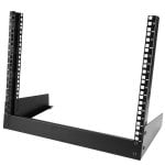 StarTech.com Armadio Server Rack con 2 staffe a Telaio Aperto 8U