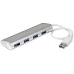 StarTech Concentrador Portátil USB 3.0 de 4 Portas StarTech Concentrador Portátil USB 3.0 de 4 Portas