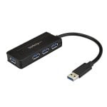 StarTech Hub Concentrador USB 3.0 de 4 Portas com Alimentação StarTech Hub Concentrador USB 3.0 de 4 Portas com Alimentação