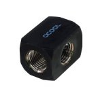 Wasserkühlung Alphacool 17030 HF TEE Round G1/4 Schwarz