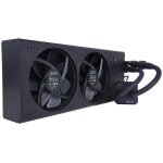 Flüssigkeitskühlung Alphacool Eisbaer Extreme 280mm 2 Leise Lüfter Schwarz