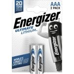 Energizer Ultimate Lithium Pilas AAA L92 2 Unidades Energizer Ultimate Lithium Pilas AAA L92 2 Unidades