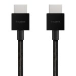 Belkin Cable HDMI 2.1 Alta Velocidad 4K/120Hz y 8K/60Hz 48 Gbps Macho/Macho 1m