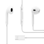 Unotec Auriculares con Manos Libres USB-C Blancos