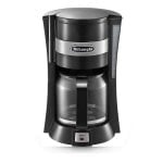 DeLonghi ICM 15210.1 Cafetera de Goteo 1.25L Negra