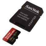 SanDisk Extreme Pro MicroSDXC 128 GB Classe 10 U3 V30 A2 + Adattatore SD