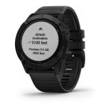 Garmin Fénix 6X Pro Bluetooth GPS WiFi 51mm Gorilla Glass Noir Étanche Pulsomètre SpO2