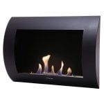 Purline INOX-CLASIC R Biochimenea Eléctrica de Pared 1500W Negro Purline INOX-CLASIC R Biochimenea Eléctrica de Pared 1500W Negro