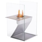 Purline HERA Biochimenea de Sobremesa Cristal Templado 750W Purline HERA Biochimenea de Sobremesa Cristal Templado 750W