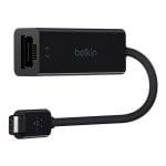 Belkin F2CU040btBLK Adaptador USB-C a Gigabit Ethernet Belkin F2CU040btBLK Adaptador USB-C a Gigabit Ethernet