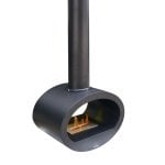 Purline Syke Biochimenea para Techo Hasta 2.5kW Negro Purline Syke Biochimenea para Techo Hasta 2.5kW Negro