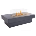 Purline Notos Biochimenea Mesa de Centro Hasta 3kW Acero Negro Purline Notos Biochimenea Mesa de Centro Hasta 3kW Acero Negro
