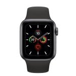 Apple Watch Series 5 GPS 40mm Gris Espacial con Correa Deportiva Negra Apple Watch Series 5 GPS 40mm Gris Espacial con Correa Deportiva Negra