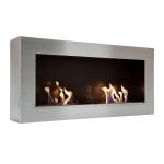 Purline Nisa Biochimenea Mural Hasta 4kW Acero Inoxidable Purline Nisa Biochimenea Mural Hasta 4kW Acero Inoxidable
