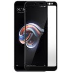 Protecteur d'écran en verre trempé ultra fin Avizar bords noirs pour Xiaomi Redmi Note 5