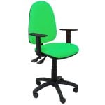 Chaise de bureau Piqueras y Crespo Tribaldos avec accoudoirs réglables vert clair