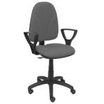 Piqueras y Crespo Algarra Bali Silla de Oficina con Brazos Fijos Gris Oscuro