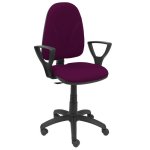 Piqueras y Crespo Algarra Bali Chaise de Bureau à Bras Fixes Violet