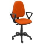 Piqueras y Crespo Algarra Bali Silla de Oficina con Brazos Fijos Naranja