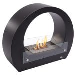 Purline Saturn B Biochimenea de Suelo 2kW Negro Purline Saturn B Biochimenea de Suelo 2kW Negro